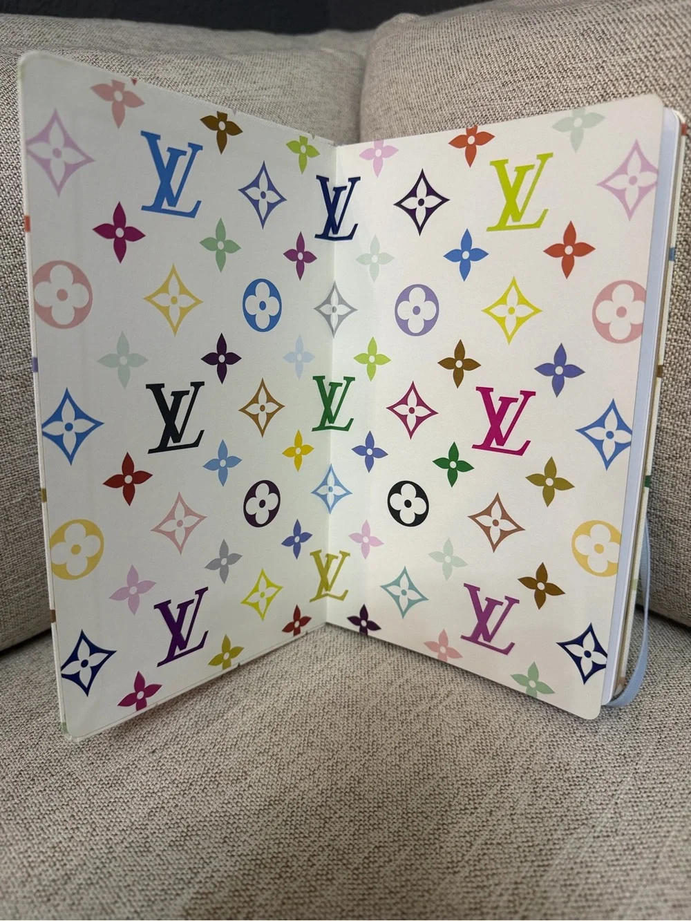 NEW - Louis Vuitton x Murakami - LV x TM Monogram Multicolore Jane Notebook MM